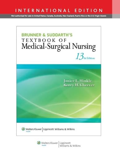 Textbook of Medical Surgical Nursing By Brunner & Suddarth's