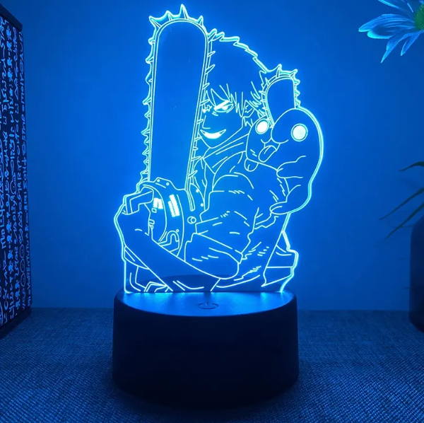 Chainsaw Man Anime LED Lights! 💡⚡️
