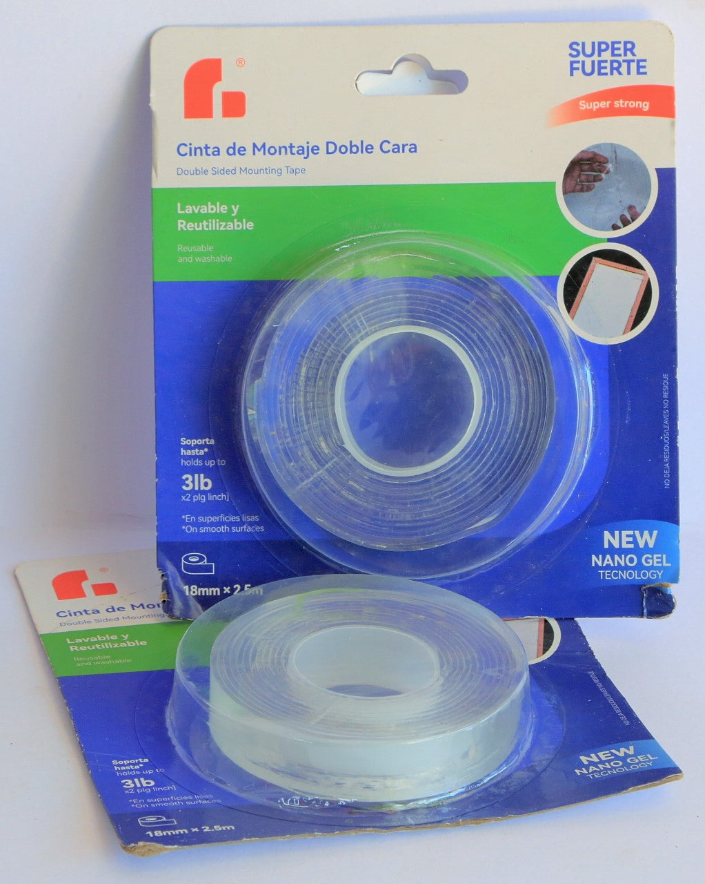 DOUBLE SIDED TAPE-SUPER FUERTE