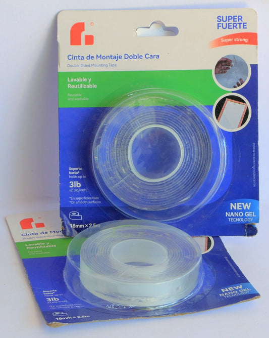 DOUBLE SIDED TAPE-SUPER FUERTE