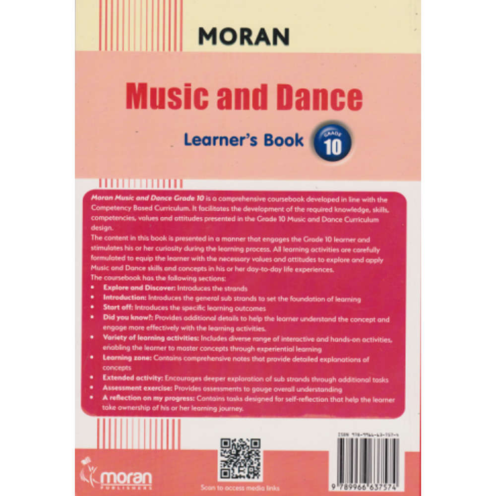MORAN MUSIC AND DANCE GRADE 10