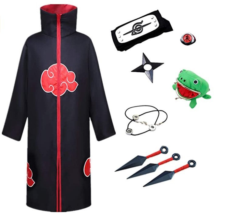 Uzumaki Ninja Akatsuki Hokage Cloak (Packages)