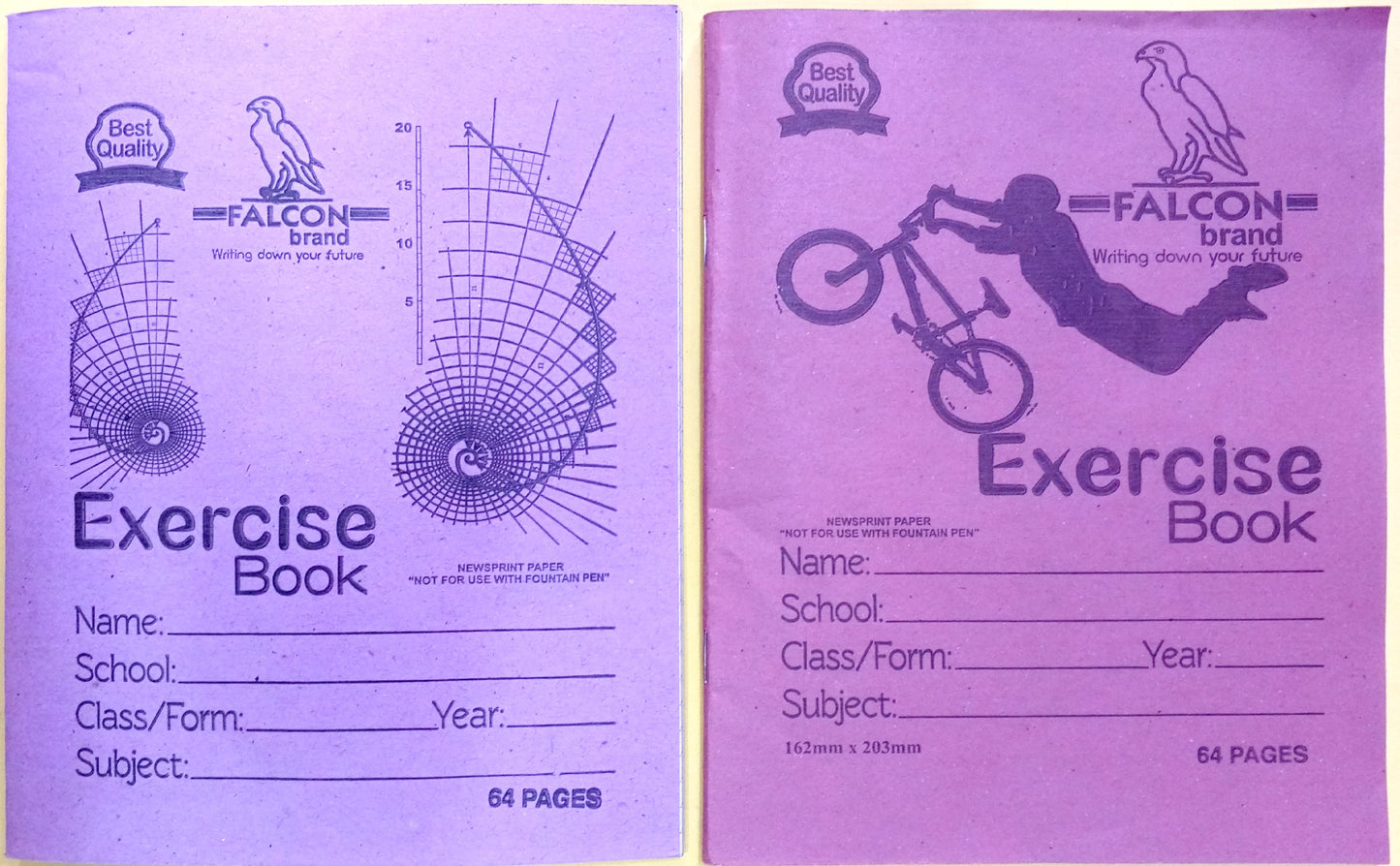 EXERCISE BOOKS A5 SL&SQ NEWSPRINT