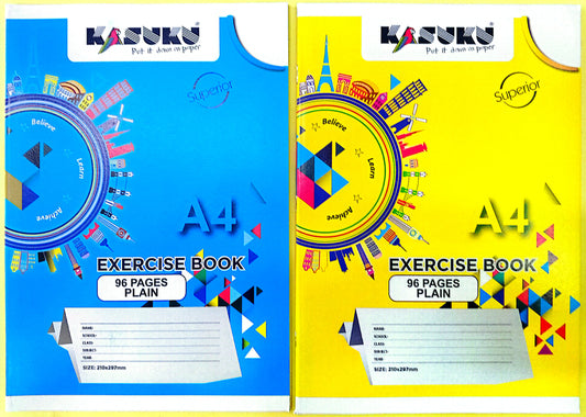 EXERCISE BOOKS  PLAIN