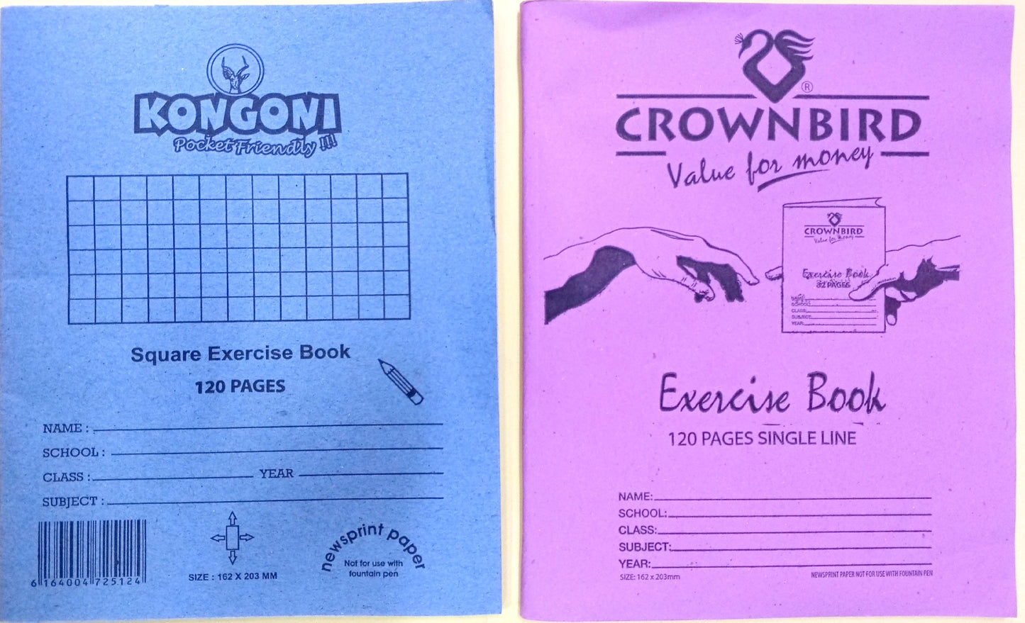 EXERCISE BOOKS A5 SL&SQ NEWSPRINT