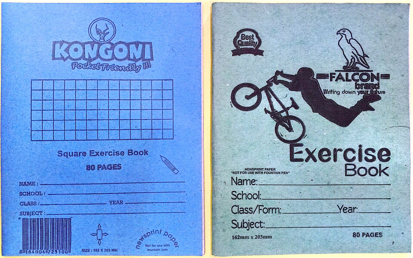 EXERCISE BOOKS A5 SL&SQ NEWSPRINT