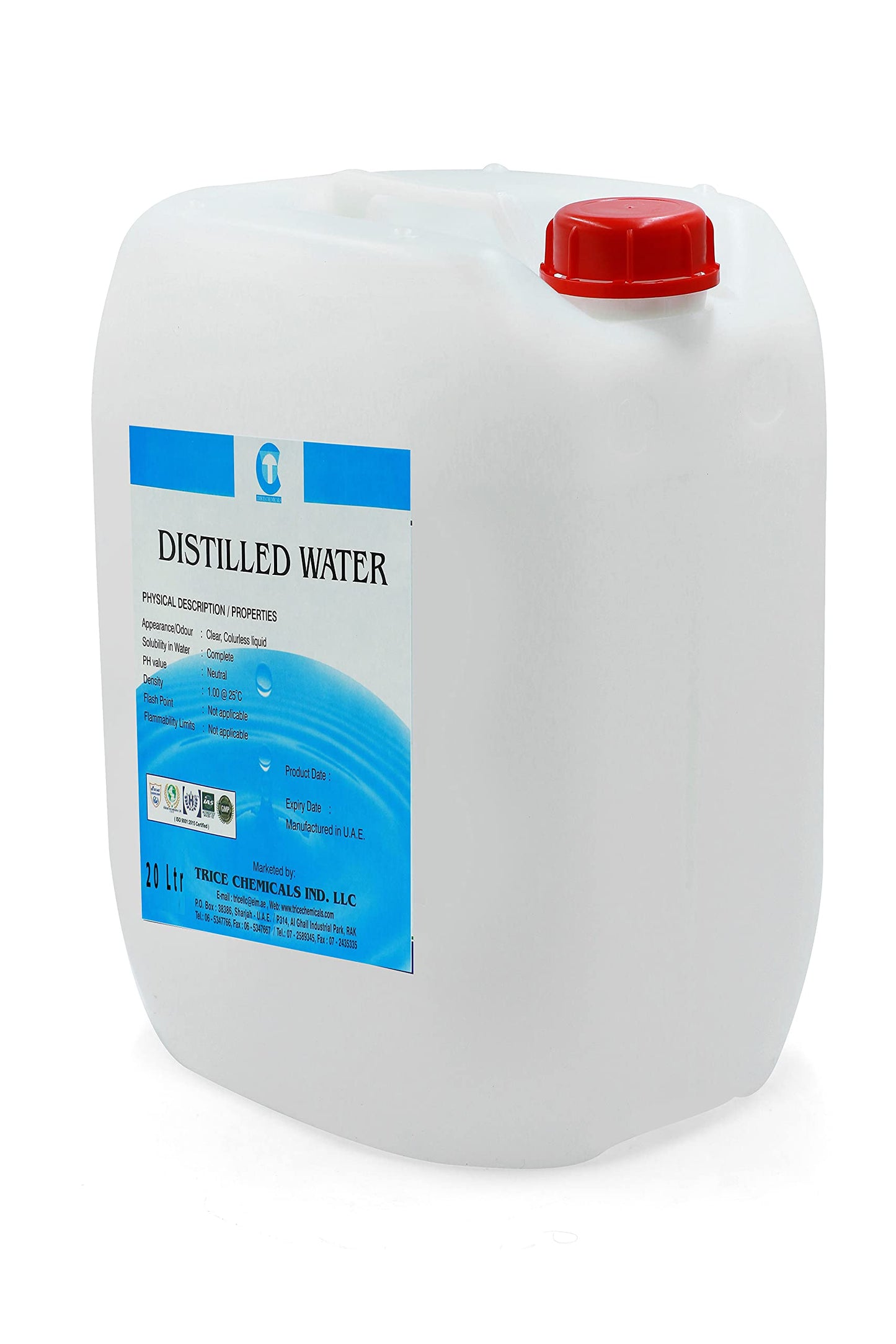 DISTILLED WATER 20LT