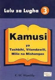 KAMUSI YA TASHIBIHI,VITENDAWILI,MILIO NA MISHANGAO