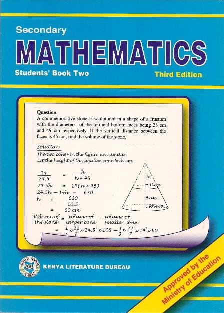 KLB SECONDARY MATHEMATICS