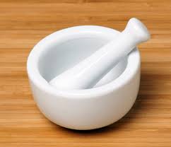 MORTAR AND PESTLE