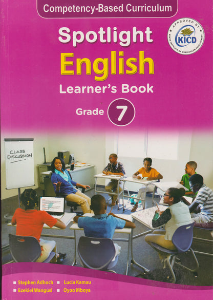 SPOTLIGHT LEARNER'S BOOK (JUNIOR SECONDARY)