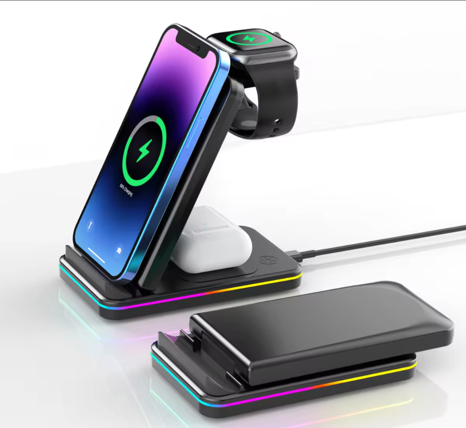 QI FOLDABLE WIRELESS CHARGING STATION