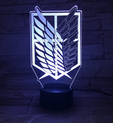 Attack On Titan Anime LED Lights