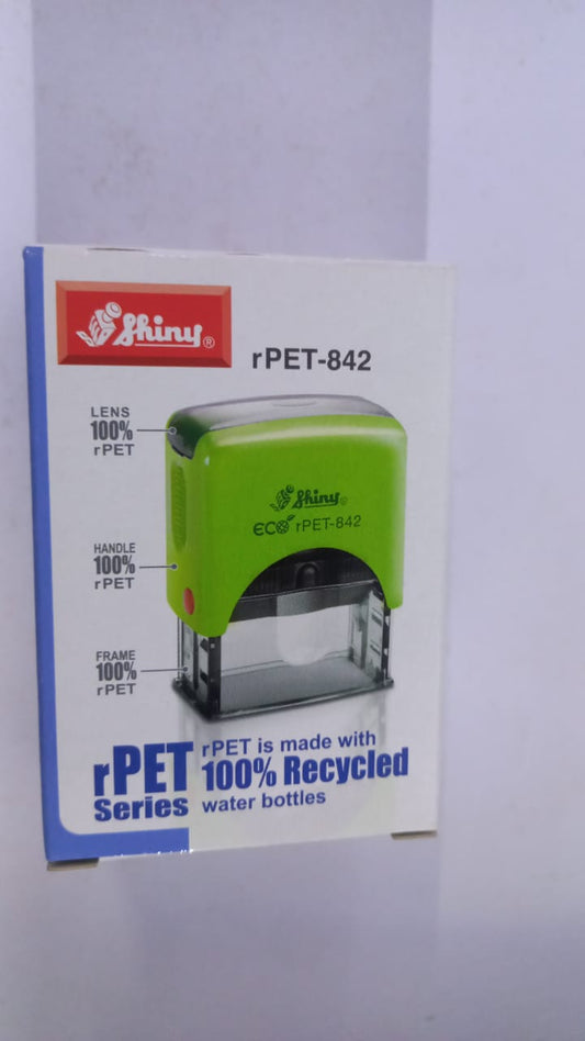 SELF INKING STAMP SHINY (rPET SERIES)