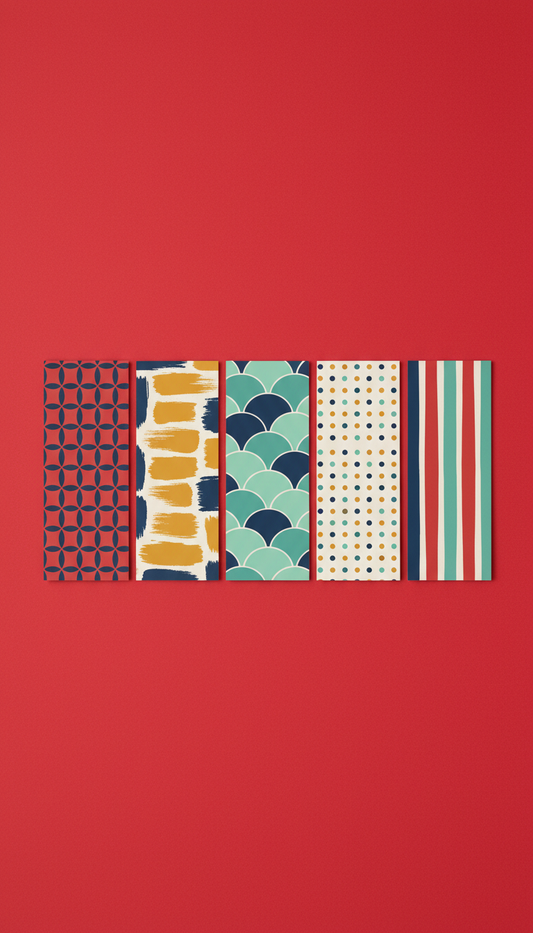 Set of Exclusive Urban Literary Pulse Bookmarks