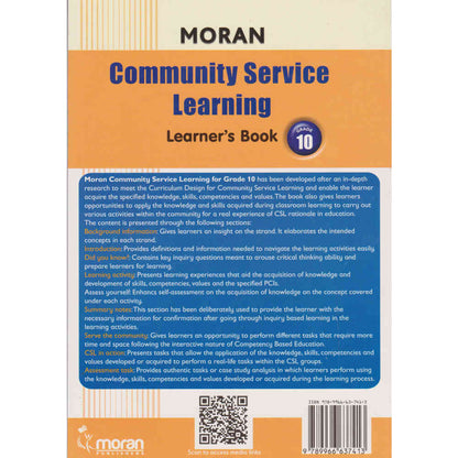MORAN COMMUNITY SERVICE GRADE 10