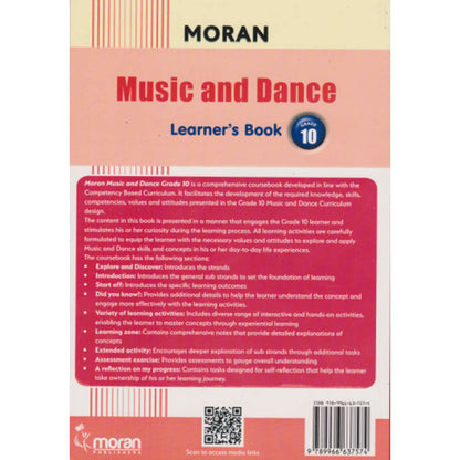 MORAN MUSIC AND DANCE GRADE 10