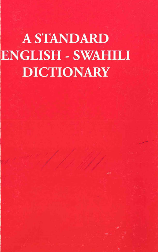 STANDARD SWAHILI/ENG DICTIONARY