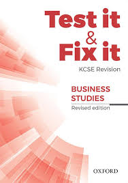 TEST IT & FIX IT KCSE REVISION